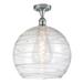 Innovations Lighting Bruno Marashlian Deco Swirl 13 Inch 1 Light Semi Flush Mount - 516-1C-BB-G1213-14