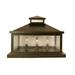 Arroyo Craftsman Canterbury 12 Inch Tall 4 Light Outdoor Pier Lamp - CAC-16CR-P