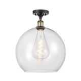 Innovations Lighting Bruno Marashlian Athens 13 Inch 1 Light Semi Flush Mount - 516-1C-BAB-G121-14