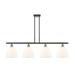 Innovations Lighting Bruno Marashlian Ballston Dome 48 Inch 4 Light Linear Suspension Light - 516-4I-BB-GBD-91