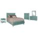 Birch Lane™ Deitrich Standard 5 Piece Bedroom Set Wicker/Rattan in Green | Twin | Wayfair 7DD3FFCD0AF54C3796F4A293DDBE41B8