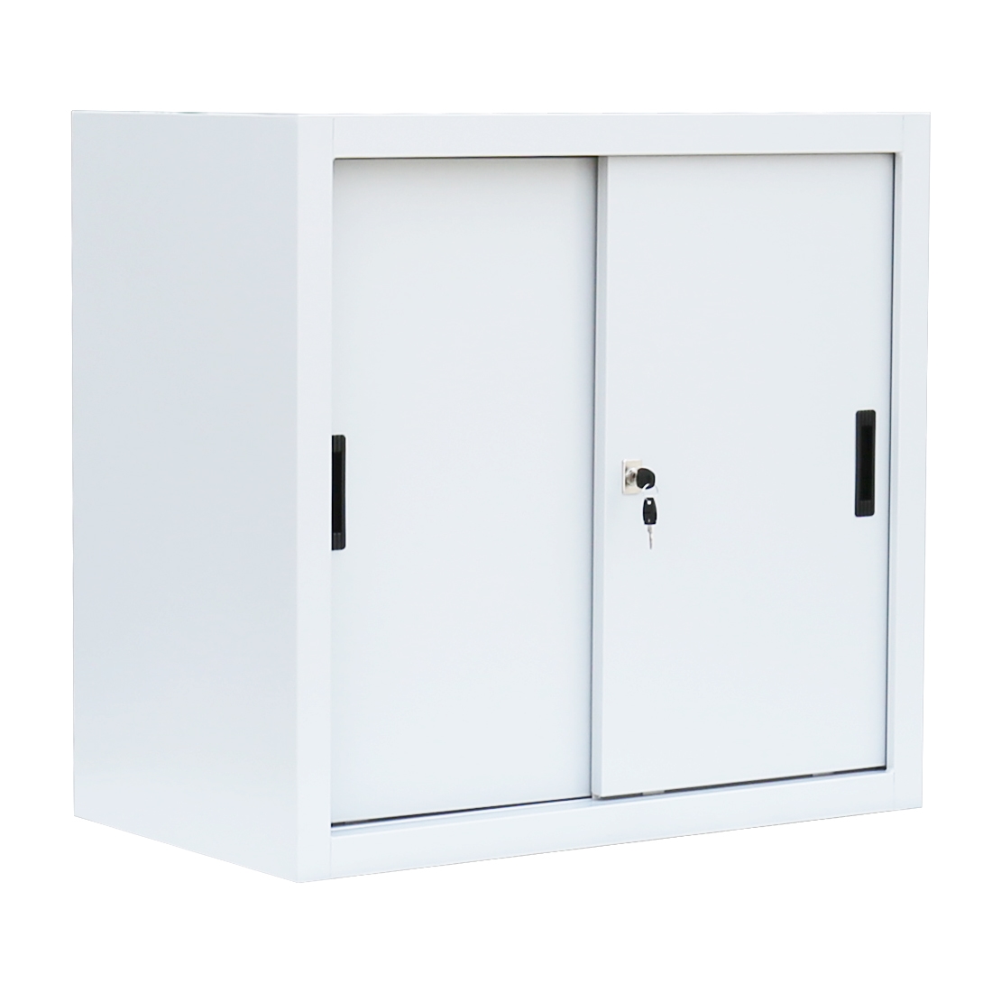 Lüllmann® Schiebetürenschrank, 2 OH, 750 x 800 x 450 mm, signalweiß Image