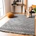 Gray 96 x 0.39 in Indoor Area Rug - Union Rustic Powell Geometric Hand-Tufted Charcoal Area Rug Polyester/Cotton | 96 W x 0.39 D in | Wayfair