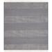 Blue/Navy 48 x 0.28 in Area Rug - Union Rustic Annia Striped Hand-Woven Flatweave Cotton Ivory/Navy Area Rug Cotton | 48 W x 0.28 D in | Wayfair