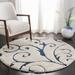 Blue 120 x 1.18 in Area Rug - Winston Porter Buskey Polypropylene Cream/Rug Polypropylene | 120 W x 1.18 D in | Wayfair