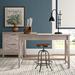 Huckins Desk Wood in Gray Laurel Foundry Modern Farmhouse® | 30 H x 47.99 W x 23.62 D in | Wayfair 1EBF80A43D3A4CB7B258F9503456413C