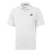 Men's Cutter & Buck White Detroit Lions Big Tall Virtue Eco Pique Recycled Polo