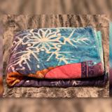 Disney Bedding | Disney Frozen Oversized Throw Blanket | Color: Blue/Purple | Size: See Description