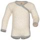 Engel - Kid's Wickelbody L/S - Merinounterwäsche Gr 74/80 beige