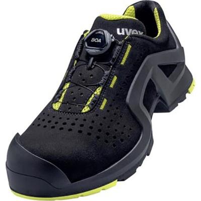 6568 6568243 Sicherheitshalbschuh S1P Schuhgröße (eu): 43 Schwarz/Gelb 1 Paar - Uvex Image