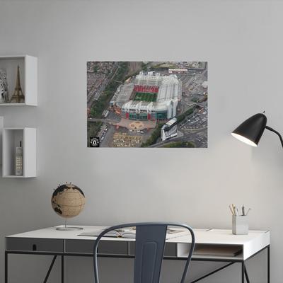 Manchester United Luftaufnahme von Old Trafford Print – A2 Image