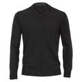 Casa Moda Pullover mit V-Ausschnitt Herren anthrazit, Gr. 3XL, Baumwolle