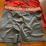 Under Armour Other | Boys Youth Large Boxers Under Armour New No Tags | Color: Gray/Red | Size: Youth Large