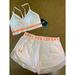 Under Armour Intimates & Sleepwear | *Bundle* Women Under Armour Sport Bra/Shorts | Color: Orange/Pink | Size: S