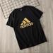 Adidas Accessories | Classic Adidas T-Shirt Gold And Black | Color: Black/Gold | Size: Various