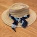 Anthropologie Accessories | Anthropologie Straw Hat | Color: Blue/Tan | Size: Os