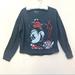 Disney Tops | Disney Grey Minnie Mouse Oversized Sweatshirt | Color: Gray/Red | Size: S