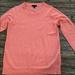 J. Crew Sweaters | J Crew 100%Merino Wool Coral Sweater Sz M Nwot | Color: Pink | Size: M