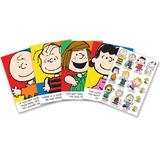 Eureka® Peanuts Characters & Motivational Phrases Bulletin Board Set in Green/Red/Yellow | 27.75 H x 17.5 W x 0.06 D in | Wayfair EU-847659