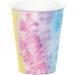 Creative Converting Heavy Weight Paper Disposable Cups in Blue/Pink/Yellow | Wayfair DTC350528CUP