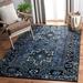 Blue/Gray 63 x 1.18 in Indoor Area Rug - World Menagerie Canika Oriental Area Rug Polypropylene | 63 W x 1.18 D in | Wayfair