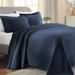 Lark Manor™ Adarsh 100% Cotton All Season Bedspread Set Cotton in Blue/Navy | Queen Coverlet + 2 Standard Shams | Wayfair CHMB1373 39731611