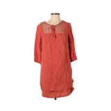 Old Navy Casual Dress - Popover: Orange Dresses - Women's Size Small