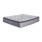 Signature Design by Ashley Curacao 13 Inch Plush Pillowtop Mattress with Head-Foot Model-Good Adjustable Bed Frame
