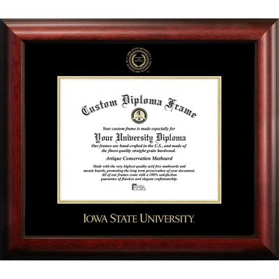 Iowa State University 11w x 8.5h Tassel Box and Diploma Frame