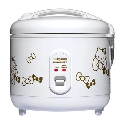 Zojirushi Hello Kitty 5.5-Cup Automatic Rice Cooker and Warmer (White)