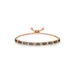 Le Vian® 3/4 Ct. T.w. Diamond And 4.5 Ct. T.w. Gray Spinel Bolo Bracelet In 14K Rose Gold