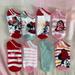 Disney Accessories | New Disney Minnie Mouse Girls Socks 8 Pairs | Color: Pink/White | Size: Shoes Size 10-4