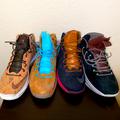 Nike Shoes | Lebron X Ten Ext Qs Package Cork Denim Suede Hazel | Color: Black | Size: 8