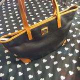 Dooney & Bourke Bags | Dooney & Bourke Vintage Charleston Tote | Color: Black/Brown | Size: Os