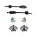 1997-2001 Honda CRV Axle and Wheel Hub Assembly Kit - TRQ CSA80115