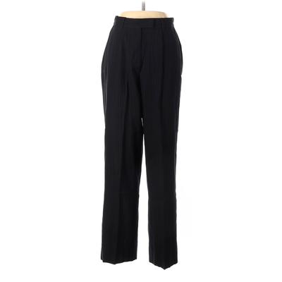 DKNY Wool Pants - High Rise: Black Bottoms - Size 8 Petite
