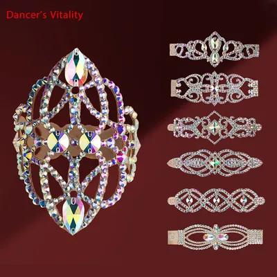 Bracelet de danse du ventre clouté de diamants pour femme bijoux à la main financièrement