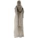 Haunted Hill Farm 6.25-ft. Animated Reaper, Indoor/Covered Outdoor Halloween Decoration, LED Red Eyes, Poseable, Hallow