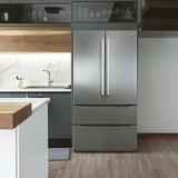 Cosmo 3 Piece Kitchen Package w/ 48" Dual Fuel Range 24" Dishwasher & French Door Refrigerator, in Black/Gray | 69.88 H x 35.6 W x 29 D in | Wayfair