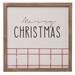 The Holiday Aisle® Wood Stripe Holiday Wall Accent Wood in Brown | 11.75 H x 1 W x 11.75 D in | Wayfair ADFA72BDBE94401F96A09E1D67020E57