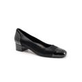 Women's Daisy Pump by Trotters in Black Mini Dot (Size 10 1/2 M)