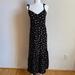 American Eagle Outfitters Dresses | Bohemian Floral Print Maxi Dress | Color: Black | Size: S