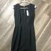 J. Crew Dresses | Jcrew E9824 Silk Midi Sheath Dress 00 Bnwt | Color: Black | Size: 00
