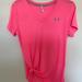 Under Armour Tops | Bright Pink Under Armour T-Shirt | Color: Pink | Size: M