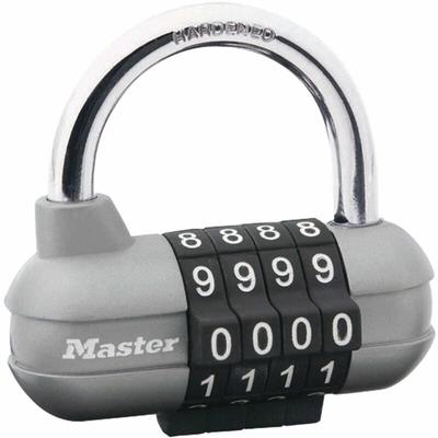 Vorhangschloss 1520 eurd Pro Sport Zahlenschloss, 64 mm, silber, sb - Master Lock Image