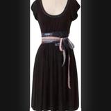 Anthropologie Dresses | Anthropologie A Common Thread Modern Obi Dress | Color: Black | Size: S