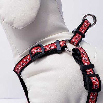 Disney Dog | Disneypets Minnie Mouse Harness Large | Color: Black/Red | Size: Large