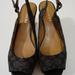 Coach Shoes | Like New Black Coach Sandals Size 8.5 | Color: Black/Tan | Size: 8.5