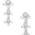 Kate Spade Jewelry | Kate Spade Ice Queen Chandelier Earrings - Nwt | Color: Silver | Size: Os