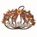 The Holiday Aisle® Harvest Give Thanks 20" Floral Wreath in Green/Orange/Yellow | 24 H x 20 W x 5 D in | Wayfair B552B77ADBF241059184A4AE957C808D